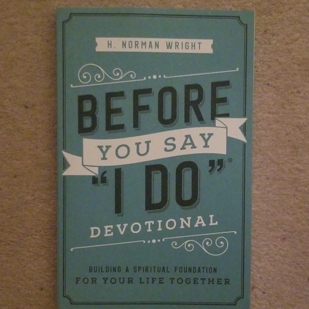 Before you say "I Do" Devotional Book